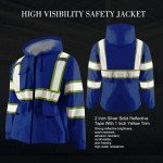 High Visibility Bomber Safety Jacket for Men & Women