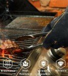 Heat Resistant Leather Welding Gloves for Adults