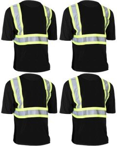 High Visibility Reflective Safety T-Shirt for Men