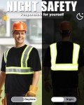 High Visibility Reflective Safety T-Shirt for Men