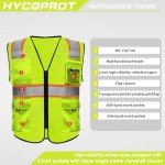 HYCOPROT High Visibility Reflective Safety Vest