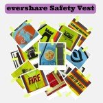 Custom Reflective Safety Vest with Pockets - Yellow