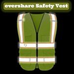 Custom Reflective Safety Vest with Pockets - Yellow
