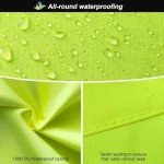 High Visibility Waterproof Rain Jacket for Men/Women