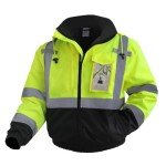 High Visibility Reflective Safety Jacket with Pockets