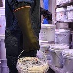 22" Heavy Duty Chemical Resistant Latex Gloves