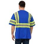 High Visibility Reflective Safety T-Shirt 3-Pack