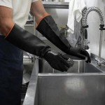 18" XL Latex Chemical Resistant Heavy-Duty Gloves