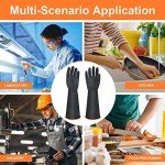 18" XL Latex Chemical Resistant Heavy-Duty Gloves