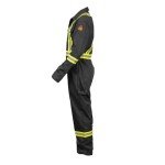High Visibility Flame Resistant Coverall - Dark Grey