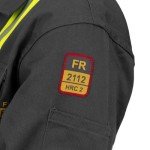 High Visibility Flame Resistant Coverall - Dark Grey