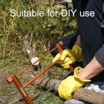 Heavy Duty Cowhide Leather Work Gloves – 3 Pairs