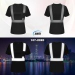 Women's Hi-Vis Quick-Dry Safety Shirts