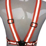 Neon Orange Reflective Safety Vest for Outdoors