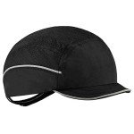 Lightweight Baseball Cap Bump Helmet - Black