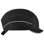 Lightweight Baseball Cap Bump Helmet - Black