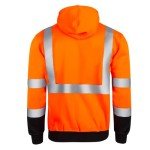 High Visibility Hoodie Sweater - Orange, ANSI Approved