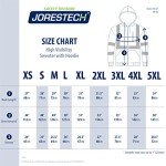 High Visibility Hoodie Sweater - Orange, ANSI Approved