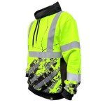 High Visibility Safety Hoodie - ANSI Class 3