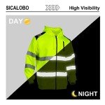 Men's High Visibility Safety Hoodie - ANSI Class 3
