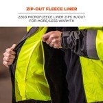 Ergodyne Hi-Vis 3-in-1 Winter Bomber Jacket