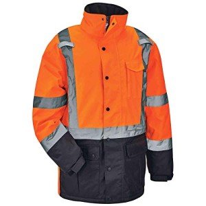 Reflective Winter Safety Jacket - ANSI Compliant