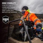 Reflective Winter Safety Jacket - ANSI Compliant