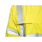 Portwest Men's Hi Vis Waterproof Rain Jacket - Yellow