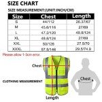 Men's Custom High-Visibility Safety Vest with Pockets