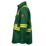 Flame Resistant Hi-Vis FR Shirt - Small Green
