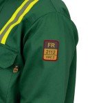 Flame Resistant Hi-Vis FR Shirt - Small Green