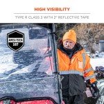 High Visibility Reflective Winter Bomber Jacket