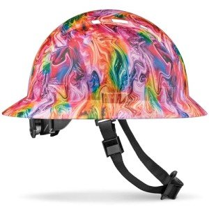 Acerpal Psychedelic Art OSHA Hard Hat – Vented