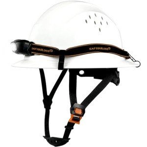 SAFEBUILDER G1C Full Brim Hard Hat with Light