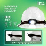 SAFEBUILDER G1C Full Brim Hard Hat with Light