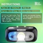 SAFEBUILDER G1C Full Brim Hard Hat with Light
