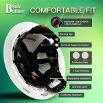 SAFEBUILDER G1C Full Brim Hard Hat with Light
