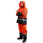 JORESTECH Waterproof Rain Pants ANSI Class 3 Medium