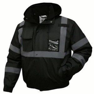 Men's Waterproof High-Visibility Reflective Safety Jacket