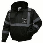 Men's Waterproof High-Visibility Reflective Safety Jacket