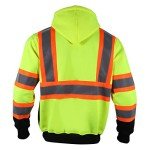 High Visibility Reflective Safety Hoodie for Men