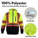 High Visibility Reflective Safety Hoodie for Men