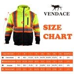 High Visibility Reflective Safety Hoodie for Men
