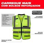 High Visibility Yellow Safety Vest L/XL