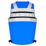 High-Visibility Reflective Safety Vest with Pockets