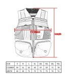 High-Visibility Reflective Safety Vest with Pockets