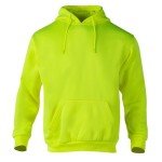 Men's High Visibility Fleece Hoodie with Pocket