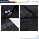 High-Visibility Reflective Zip-Up Hoodie for Work