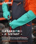 Heavy Duty Chemical Resistant Nitrile Gloves, XL