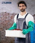 Heavy Duty Chemical Resistant Nitrile Gloves, XL